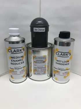 56502 Pmi Ultra Charcoal Quart Kit Single Stage Acrylic Enamel Car Auto Paint