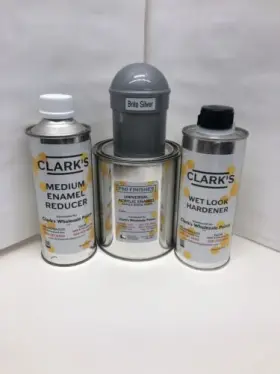 65465 Pmi Brite Silver Quart Kit Single Stage Acrylic Enamel Car Auto Paint
