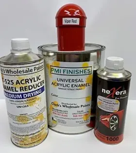 65498 Pmi Viper Red Gallon Kit Single Stage Acrylic Enamel Car Auto Paint 65498 Pmi Viper Red Gallon Kit Single Stage Acrylic Enamel Car Auto Paint