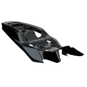 Polaris 2884145-666 M K-bodywork Tracker Rear. Thunder Black Pearl -ftr