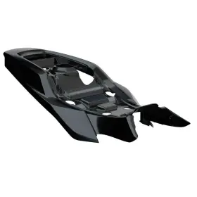 2884145-666 Polaris M K-bodywork Tracker Rear. Thunder Black Pearl -ftr
