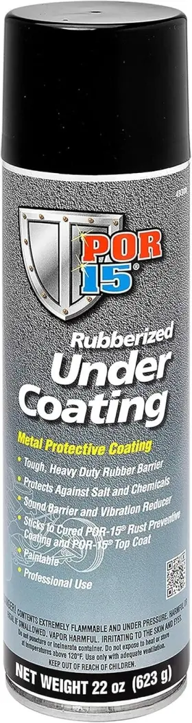49308 Por-15 Rubberized Under Coating Protect Wheel Wells Quarter Panels Fenders