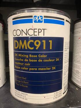 Ppg Dmc-911 Paint Dmc 911 Gal Concept Red Toner