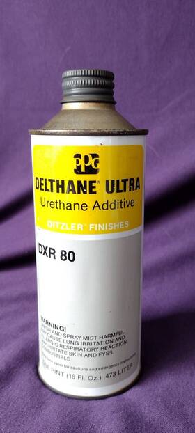 Ppg Dxr80 New Delthane Ultra Urethane Hardener Additive Ditzler Finish 16 Oz Nos