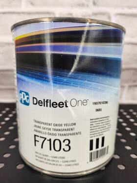 Ppg F7103 1 Quart - Delfleet One Transparent Oxide Yellow