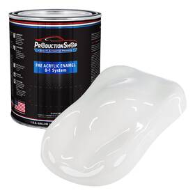 Production Shop Pae-4101-gl 1 Gallon Classic White Acrylic Enamel Auto Paint