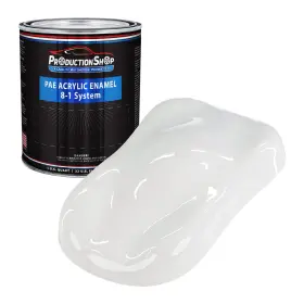 Pae-4101-qt Production Shop 1 Quart Classic White Acrylic Enamel Auto Paint