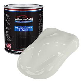 Production Shop Pae-4103-gl 1 Gallon Pure White Acrylic Enamel Auto Paint