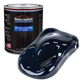 Pae-4502-gl Production Shop 1 Gallon Midnight Blue Acrylic Enamel Auto Paint Pae-4502-gl Production Shop 1 Gallon Midnight Blue Acrylic Enamel Auto Paint