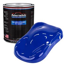 Production Shop Pae-4503-gl 1 Gallon Royal Blue Acrylic Enamel Auto Paint