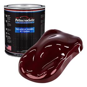 Production Shop Pae-4705-gl 1 Gallon Dark Maroon Metallic Acrylic Enamel Auto Paint