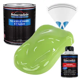 Production Shop Pae-4802-kit-qt Sublime Green Acrylic Enamel Quart Kit Auto Paint