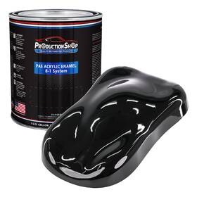 Production Shop Pae-4903-gl 1 Gallon Black Pearl Acrylic Enamel Auto Paint