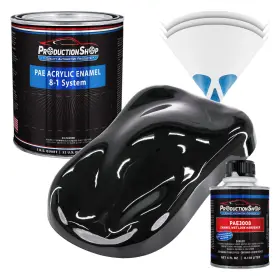 Production Shop Pae-4903-kit-qt Black Pearl Acrylic Enamel Quart Kit Auto Paint Production Shop Pae-4903-kit-qt Black Pearl Acrylic Enamel Quart Kit Auto Paint