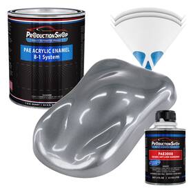 Production Shop Pae-4904-kit-qt Charcoal Metallic Acrylic Enamel Quart Kit Auto Paint