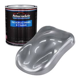 Production Shop Pae-4904-qt 1 Quart Charcoal Metallic Acrylic Enamel Auto Paint