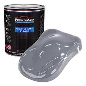 Pae-4906-gl Production Shop 1 Gallon Dark Gray Acrylic Enamel Auto Paint