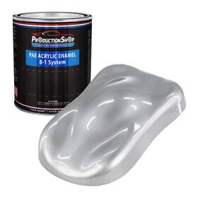 Production Shop Pae-4907-qt 1 Quart Bright Silver Acrylic Enamel Auto Paint
