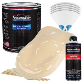 45345 Productionshop High Gloss Desert Sand Acrylic Enamel Gallon Kit Auto Paint