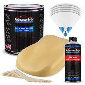 Productionshop 840234542408 Arcylic Enamel 1 Gallon Matte Military Tan Kit Camouflage Paint