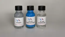 Ready Car Paints 37f/39d/914 Genuine Original Subaru Brilliant Silver Metallic Touch Up Paint Kit