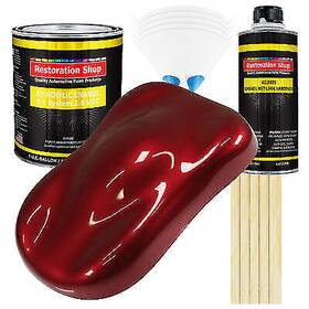 Restoration Shop 3652 Fire Red Pearl Acrylic Enamel Gallon Kit Auto Paint 10483689