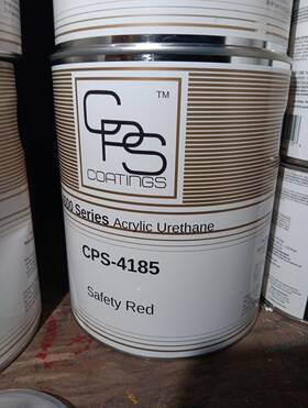 Restoration Shop 4185 Saftly Red Acrylic Urethane Gallon Kit Auto Paint