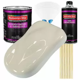 4582 Restoration Shop Performance Bright White Acrylic Urethane Gallon Kit Auto Paint 4582 Restoration Shop Performance Bright White Acrylic Urethane Gallon Kit Auto Paint