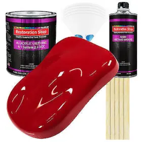 10104577 Restoration Shop 5452 Viper Red Acrylic Urethane Gallon Kit Auto Paint 10104577 Restoration Shop 5452 Viper Red Acrylic Urethane Gallon Kit Auto Paint