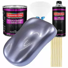 5929 Restoration Shop Astro Blue Metallic Acrylic Urethane Gallon Kit Auto Paint 5929 Restoration Shop Astro Blue Metallic Acrylic Urethane Gallon Kit Auto Paint