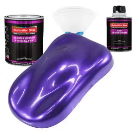 65489 Restoration Shop Firemist Purple Acrylic Urethane Quart Kit Auto Paint