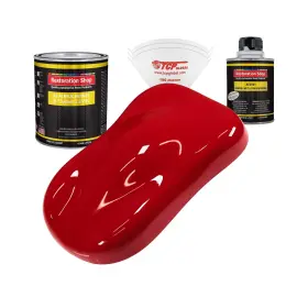 Restoration Shop 844926086881 - Viper Red Acrylic Enamel Auto Paint Complete Quart