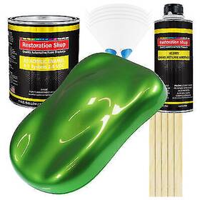 Restoration Shop 8798 Synergy Green Metallic Acrylic Enamel Gallon Kit Auto Paint