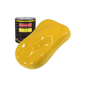 Ae1410-qt Restoration Shop - Canary Yellow Acrylic Enamel Auto Paint Quart Colo