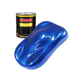 Restoration Shop Ae2510-qt - Daytona Blue Pearl Acrylic Enamel Auto Paint Quart Paint