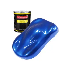 Ae2510-qt Restoration Shop - Daytona Blue Pearl Acrylic Enamel Auto Paint Quart