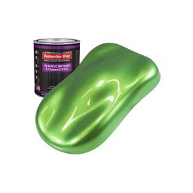 Restoration Shop Au2901-qt - Firemist Lime Acrylic Urethane Auto Paint Quart Co