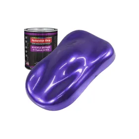 Au2920-qt Restoration Shop - Firemist Purple Acrylic Urethane Auto Paint Quart