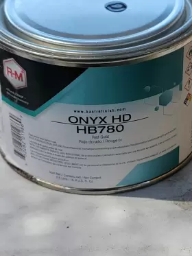 Hb780 Rm 652282019869 Onyx Hd Red Iron Oxide Transparent Tint Base Color 0.5 Liter