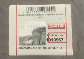 1010967 Sata Jet 1500 B Hvlp 1.3 Nozzle Set-#1010967 New In Box-free Shipping