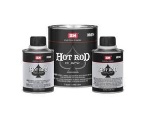 Sem 55478 Hr010 Hot Rod Black Kit Auto Paint Catalyst And Reducer Low Gloss Matte