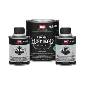 Sem Hr010-lv Low Voc Hot Rod Black Quart Kit Can 4 1 Mixing