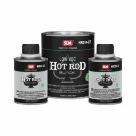 Hr010-lv Sem Low Voc Hot Rod Black Quart Kit Can 4 1 Mixing