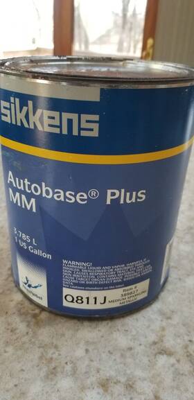 Sikkens 389827 Akzo Nobel Q811j Autobase Plus Toner Gal Med Sparkling Met