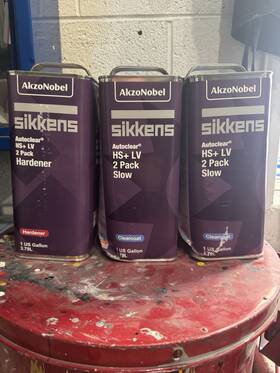 Sikkens 481026 Autoclear Hs Lv Slow 3 Gallon Kit Automotive Clearcoat High Solids