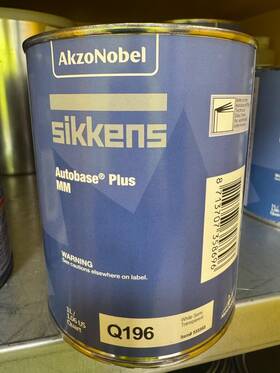 Sikkens Q196 Akzo Nobel Autobase Plus Mm Toner White Transparent 1l