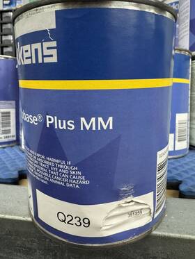 Sikkens Q239 Akzo Nobel Autobase Plus Mm Toner Red Orange 1l 351359
