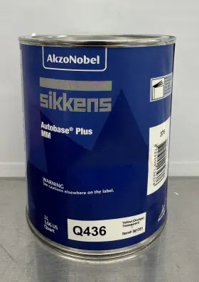Transparent-1 Sikkens Q436 Akzonobel Autobase Plus Mm Yellow Orange Quart 1l
