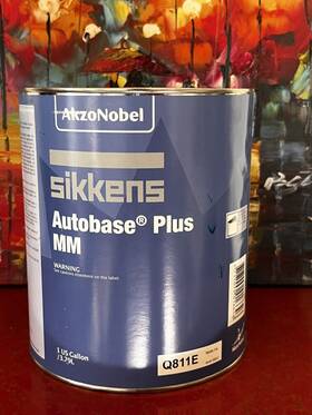 Sikkens Q811e Akzo Nobel Autobase Plus Mm Toner Metallic Fine 1 Gal Free