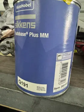 Q941m Sikkens Akzo Nobel Q191 Autobase Plus Mm Toner White Grey Pearl 1l